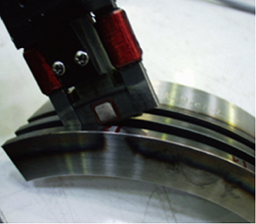 活塞環槽感應淬火有效硬化層無損測量及連續掃查