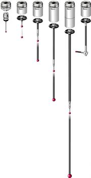  一系列模塊組件使SP25M用戶能夠自建自我需求的測(cè)頭能力