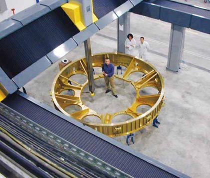 Lambda SP 龍門三坐標測量機大型工件的應用