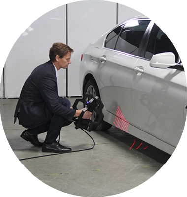 TRACKSCAN跟蹤式三維掃描儀在汽車領域的應用