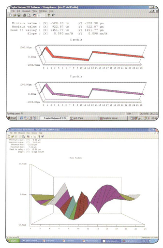 Ultra自準(zhǔn)直儀可測量直線度、扭曲、平面度等多種參數(shù)