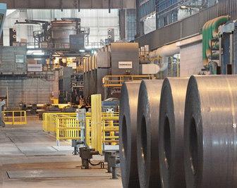 汽車鋼板生產車間