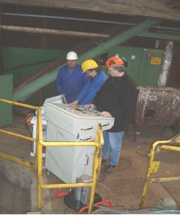 3MA厚板掃查車控制臺