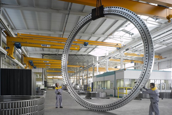 風電行業特大型回轉支承工件舉例