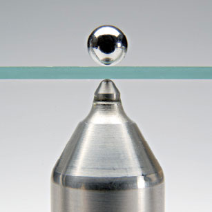 參考球具有特殊涂層的表面處理和尺寸精度，可*大程度地再現讀數。