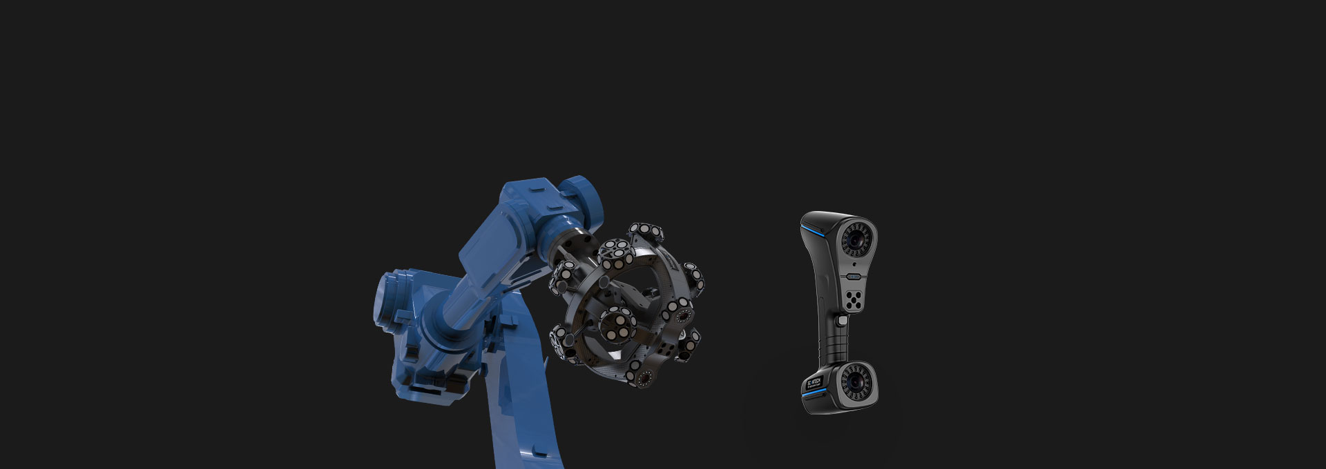 抗干擾性強，在各種負責車間環境狀況下仍能保持高精度的三維檢測